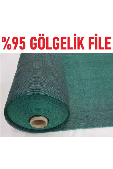Abdioğulları Gölgelik File %95 Lik 150 Cm X 500 Cm Bahçe Çit Örtüsü Meyve Ağacı Örtüsü 150cm X 500c