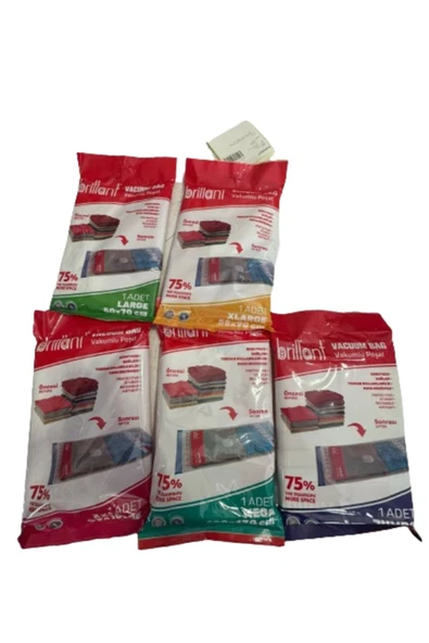 EYMHOME 4’lü Vakumlu Poşet Set-1 / 4X LARGE