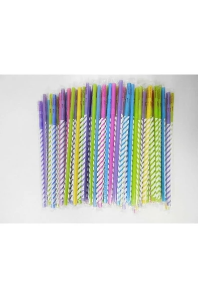 Pipetsan Renkli Körüklü Jelatinli Frozen Pipet 100 Lü Paket