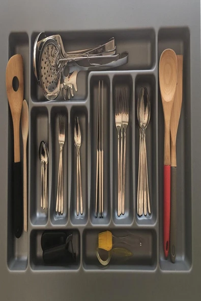 cinarhome34 67*49 Gri Çekmece Içi Kaşıklık 1. Kalite -maket Bıçagı Ile 61*38cm'e Kadar Kesebilirsiniz.faturalı - 2