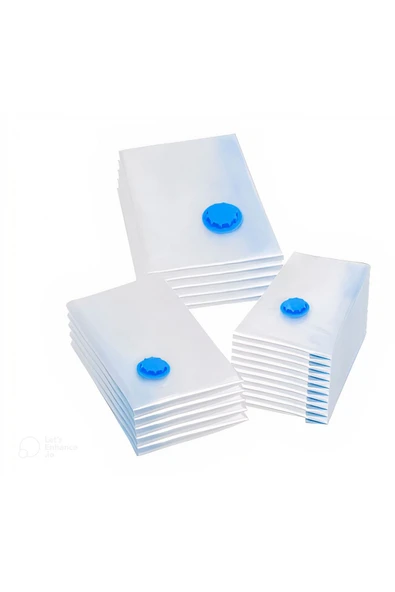 80 Cm X 100 Cm Vakumlu Poşet Seti - Vakumlu Hurç - Resim 2