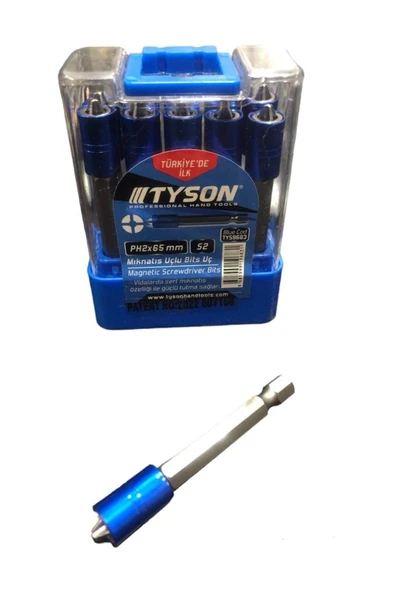 TYSON PH2*65 MM S2 MIKNATISLI BİTS UÇ (1 adet)