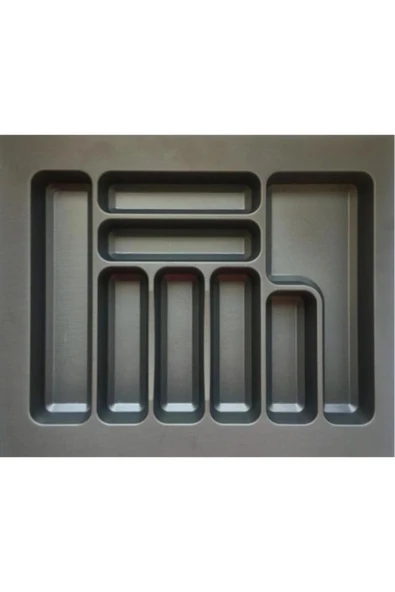 Ersa 62cm X 449cm Çekmece Içi Kaşıklık Gri (53X40 CM'E KADAR KESİLEBİLİR) - 2