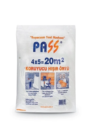 PASS Naylon Koruyucu Hışır Örtü (20 M2)