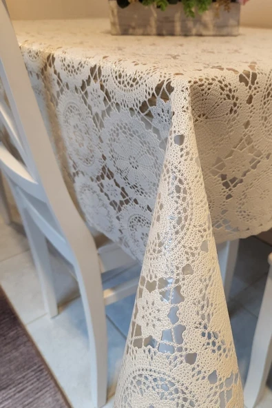 Başak Ev Tekstili Ithal Pvc Muşamba - Desenli Silinebilir Masa Örtüsü - 2