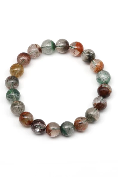 Garden Kuvars Doğal Taş Bileklik 10 mm Küre Kesim - Resim 2