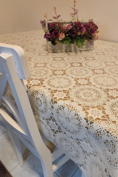 Başak Ev Tekstili Ithal Pvc Muşamba - Desenli Silinebilir Masa Örtüsü