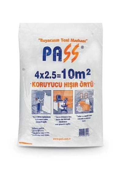 PASS Naylon Koruyucu Hışır Örtü (10 M2)