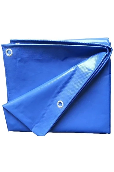 Ekonet En 10 Metre Boy 3 Metre Çadır Branda Su Geçirmez Pvc Tente Gölgelik Mavi Çadır Üstün Kalite - 1