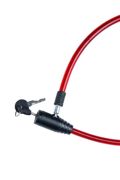 Kupa Vinil Kaplı Esnek Çelik Bisiklet Kilidi 12 mm - 80 Cm - 2