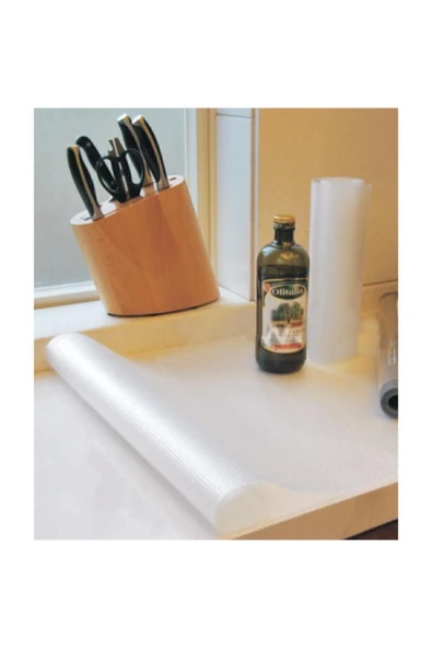 Nisahometeks Dolap Içi Kaymaz Örtü Raflık 45 Cm * 2 Metre - 3