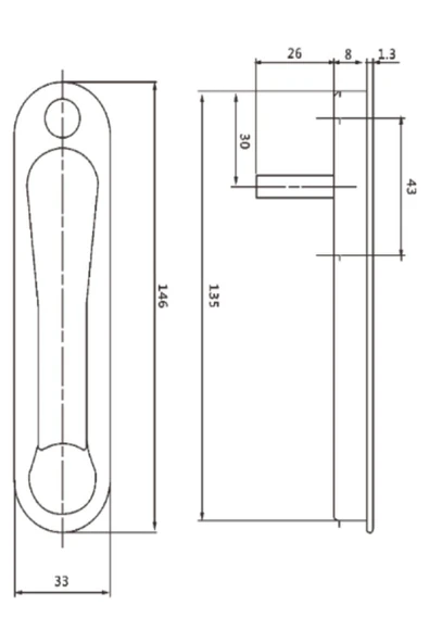 ventanaks Havuz Pencere Kolu - Gizli Pencere Kolu - Sürme Pencere Kolu - 2