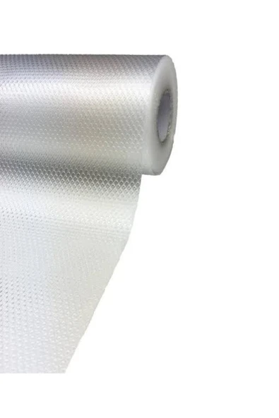 AKSARÇEYİZ Şeffaf Kaymaz Pıtırcık Dolap Ve Raf Örtüsü 45 cm X 4 mt - 2