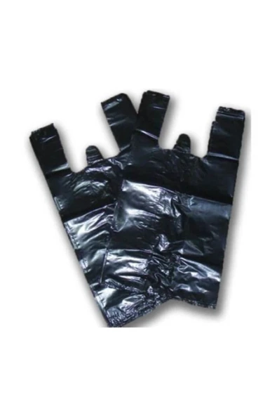 BKR Siyah Atlet Poşet Battal Boy 5 Kg Siyah