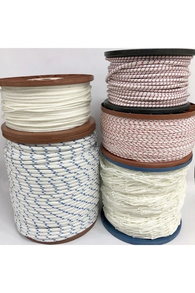 ÖZKUL HALAT Iskota Halatı 8 Mm 100 Metre 4500 Gr - 3