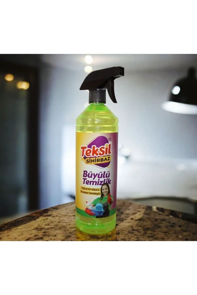 Teksil Sihirbaz Büyülü Temizlik Spreyi - Yağ ve Kir Sökücü Mucizevi Temizleyici - 2