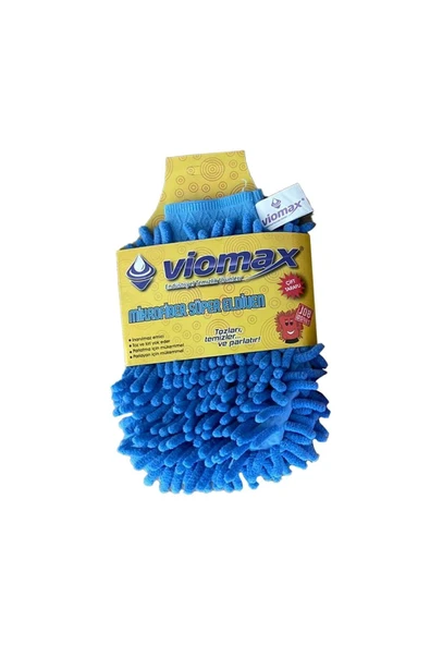 Viomax Mikrofiber Pelüş Yıkama Eldiveni