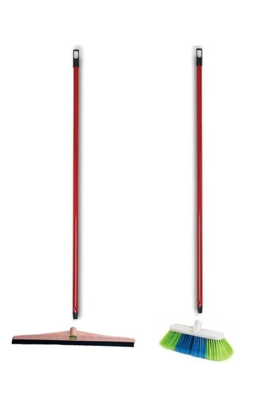 ERD Kırmızı Saplı Çekçek Çek Pas 2li Set 4 Parça