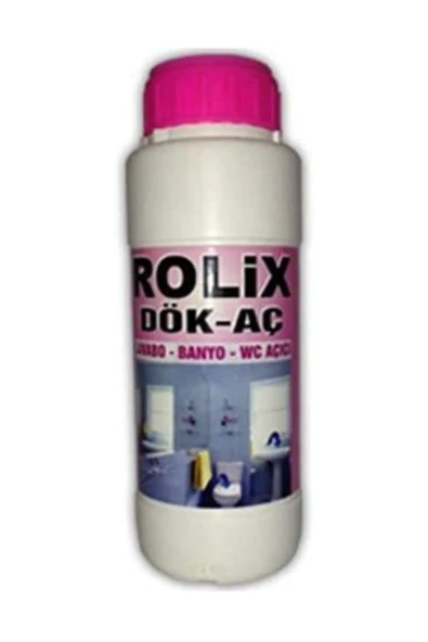 Rolix Dök Aç Banyo Lavabo Wc Açıcı Asit 1000 gr