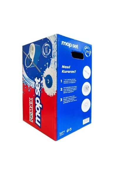 Primax Mop Set Döner Başlıklı