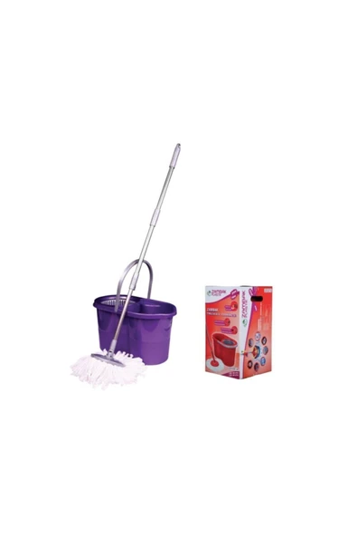 Zambak Plastik Otomatik Temizlik Seti Vileda Seti Kutulu Set 16 lt - 3