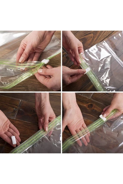 3'lü Vakumlu Seyahat Poşet Seti - Vakumlu Seyahat Hurç Seti - 2