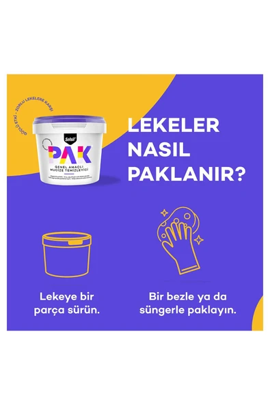 Selsil PAK Genel Amaçlı Mucize Temizleyici Krem 500ml - 3