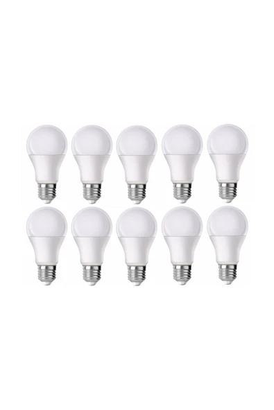 Noas Led Led Ampul 9w 10lu Noas Beyaz Işık 6400k