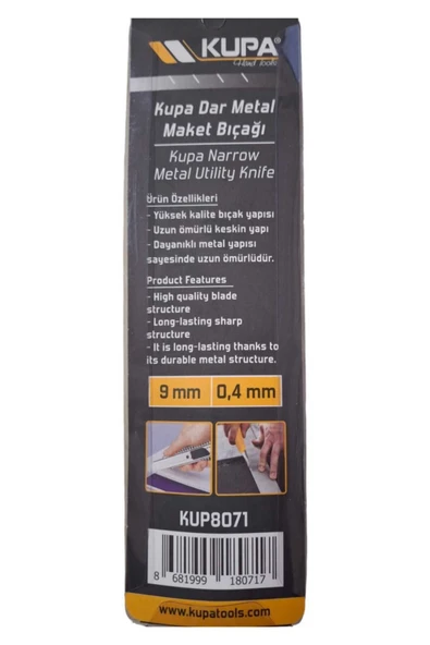 Kupa DAR METAL MAKET BIÇAĞI - 2