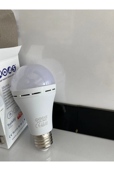 Noas Yl95-0711 7w 6500k Beyaz Şarjlı Ampul - 3