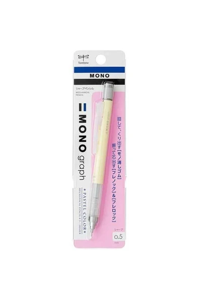 Versatil Kalem Mono Graph Pastel 0,5 Mm Blisterli Krem Sarı