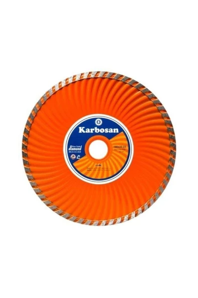 KARBOSAN Turbo Mermer Fayans Granit Elmas Kesme Diski 115mm - 2