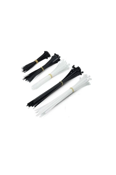 ZENİTH 100 Adet 3,6x250mm Kablo Bağı Siyah - 2