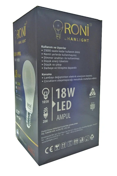RONİ 18w Led Ampül - 3