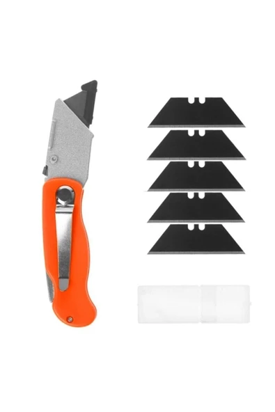 Fixman Katlanır Maket Bıçağı Halı Alçıpan Falçata - 3