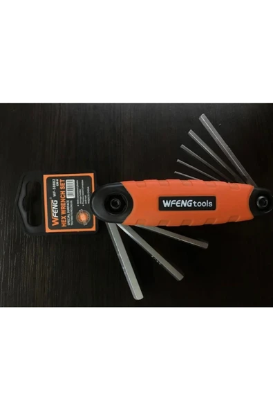 Wfeng Wf-58882 Tools Çakı Düz Alyan Takımı 6köşe 8'li Ürün - 3