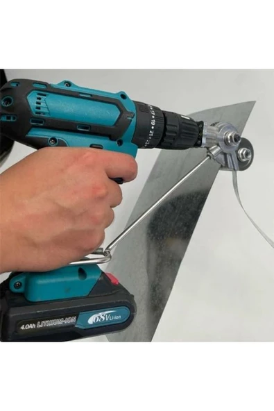 Rox 0185 Şarjlı Matkaplar İçin Metal Plaka ve Sac Kesme Aparatı - 3