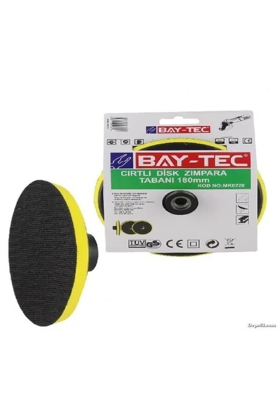 Baytec Bay-tec Tabanı Cırtlı Disk Zımpara 115mm Mk0226