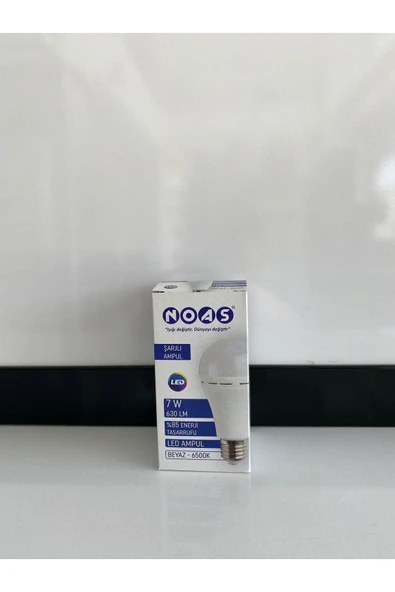 Noas Yl95-0711 7w 6500k Beyaz Şarjlı Ampul - 2