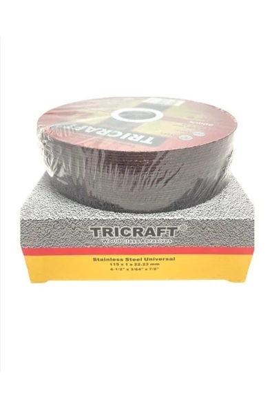 Tricraft Inox Metal Kesici Taş 115x1.0x22 Mm 25'li Set Paket - 3