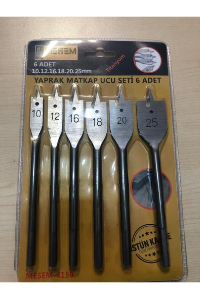 Meşem Ağaç Delici Kelebek Yaprak Matkap Uç Seti Yaprak Panc, Yaprak Punch,kelebek Punç,kelebek Panç - 2