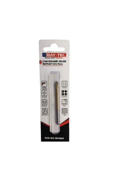 Baytec Bay-tec Mu1821 Cam Seramik Delme Matkap Ucu 5mm - 2
