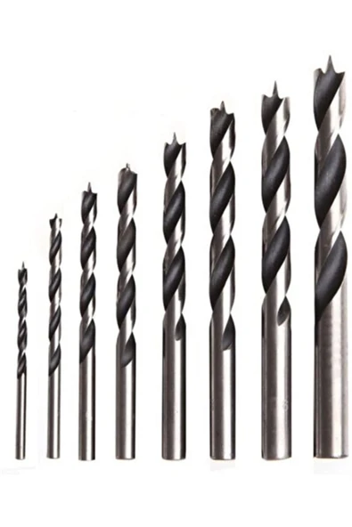 Baytec Bay-tec 8 Parça Ahşap Metal Delme Uç Seti Hss Uç Seti Mu1803 - 2