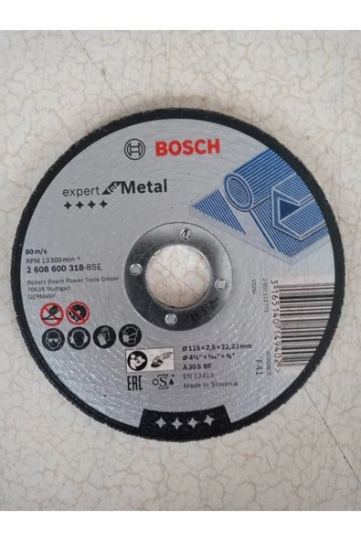 Bosch Metal Kesici 115 Mm