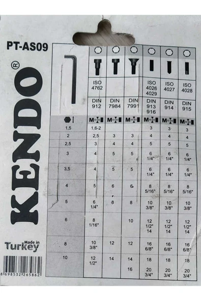 Kendo 9 Parça Alyan seti - 2