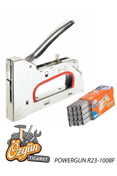 Gunpower Zımba Tabancası Mekanik 5000'li Zımba Teli Hediye Orjinal Ürün Gun Powerful - 2