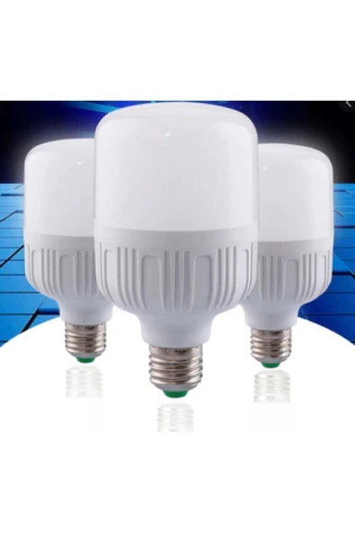 grafen 3 Adet 30 Watt Torch Ampul Büyük Boy Beyaz Işık Smd Led Tasarruflu E27 Normal Duy