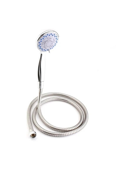 Biotech 3 Aşamalı Banyo Duş Başlığı Seti Krom Banyo Duş Başlığı Su Hortumu Tutucu Duş Setleri - 2