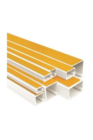 Mutlusan Yapışkan Bantlı Kablo Kanalı 16x16 10 Mt