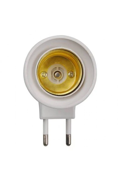 Engpars Aç/kapa E27 Duylu Fiş Duylu Ampul Takılabilen Fiş Priz Anahtarlı Duy Priz Gece Lambası Tak Çalıştır - 3